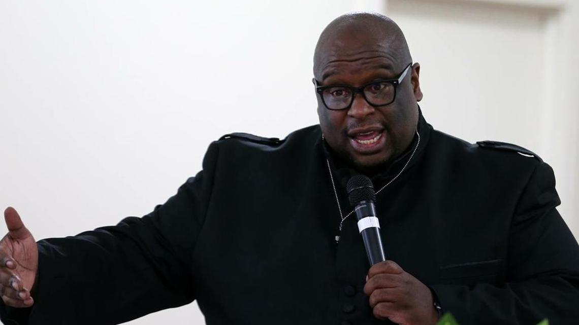 Darron LaMonte Edwards, lead pastor of United Believers Community Church in Kansas City.