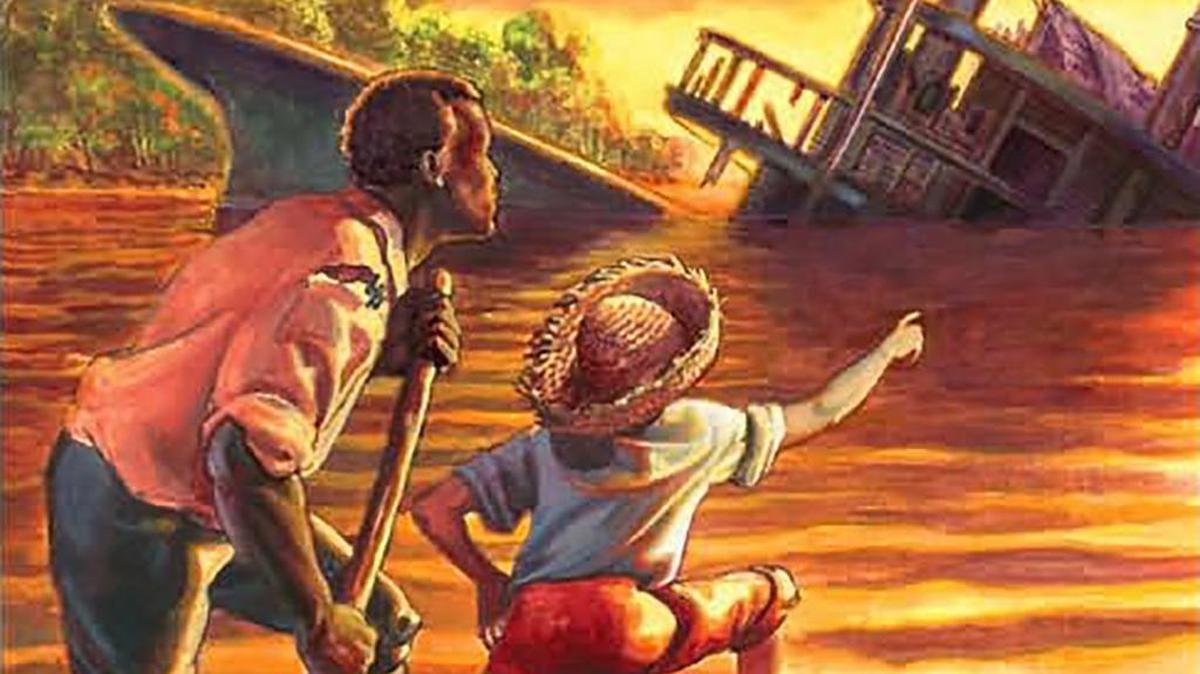 Mark Twain’s Huckleberry Finn made a difficult choice to do the right thing for escaped slave Jim.