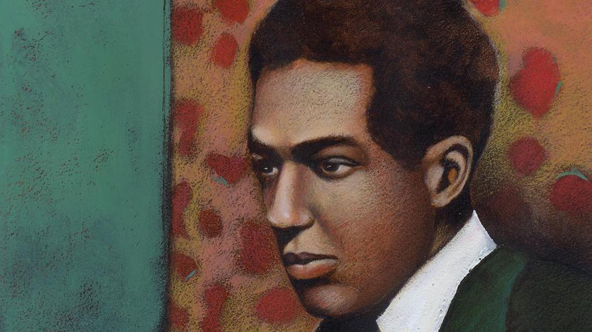 Langston Hughes wrote a poem about Black voters in Miami and the Jim Crow era. Tom Dolphens illustration.