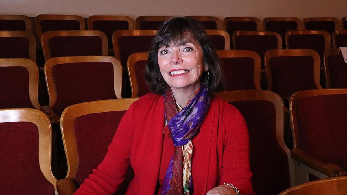 Gale Tallis, executive director of the historic Folly Theater.