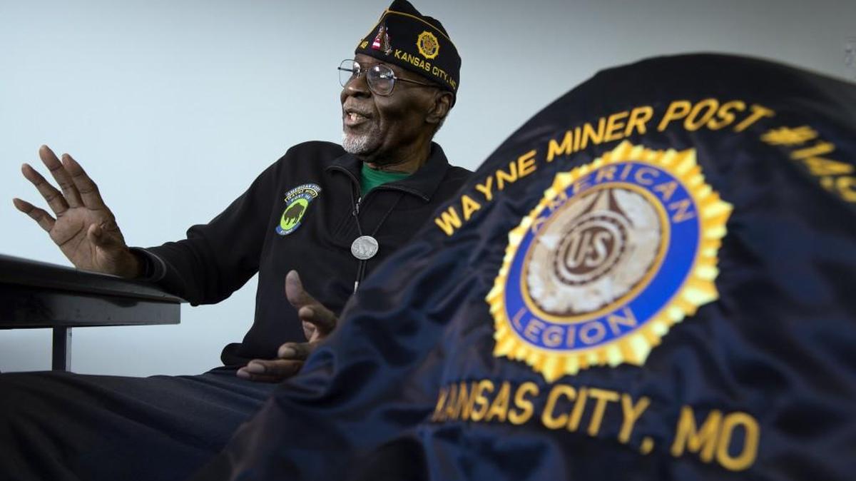 Joelouis Mattox talked in 2016 about Wayne Miner at the American Legion post named in honor of the World War I soldier who died on the last day of the war.