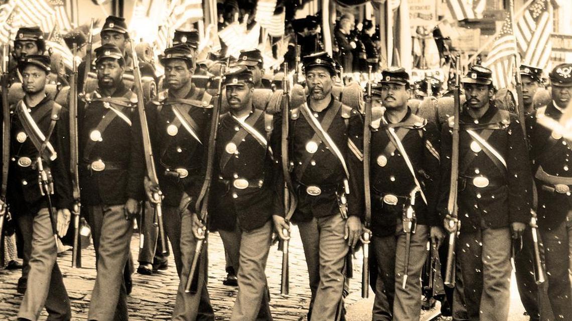 The 1989 movie “Glory” tells the story of the soldiers of the 54th Massachusetts Infantry Regiment.