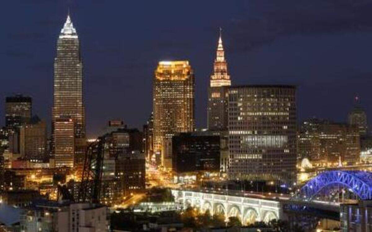 
Cleveland skyline 
