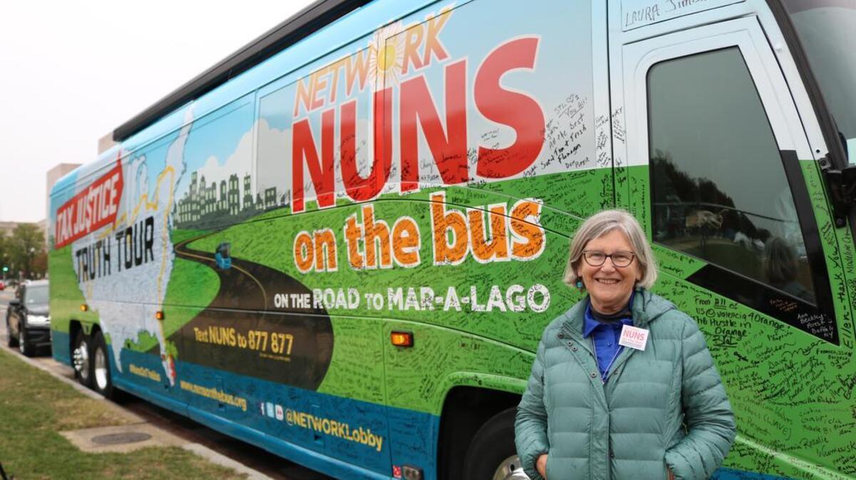 Sister Simone Campbell of NETWORK Lobby for Catholic Social Justice and Nuns on the Bus