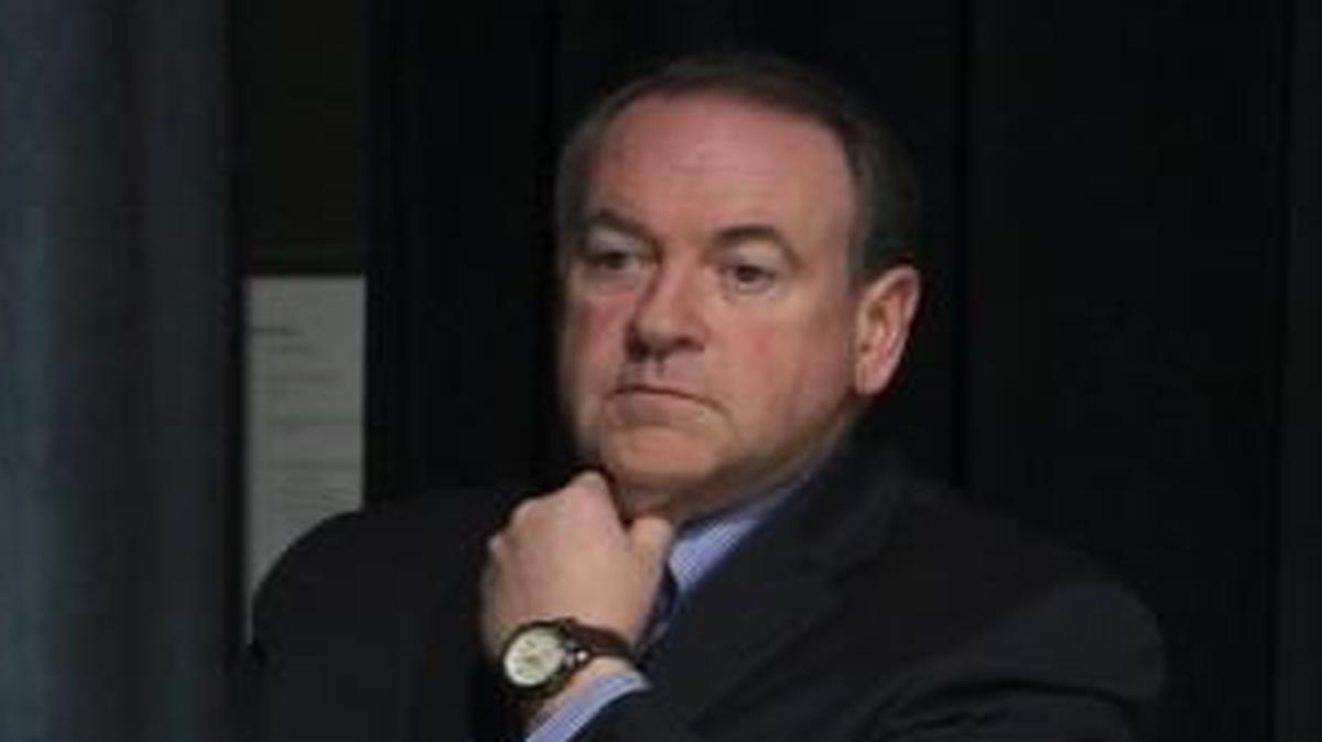 Former Arkansas governor Mike Huckabee won the Iowa caucus eight years ago.