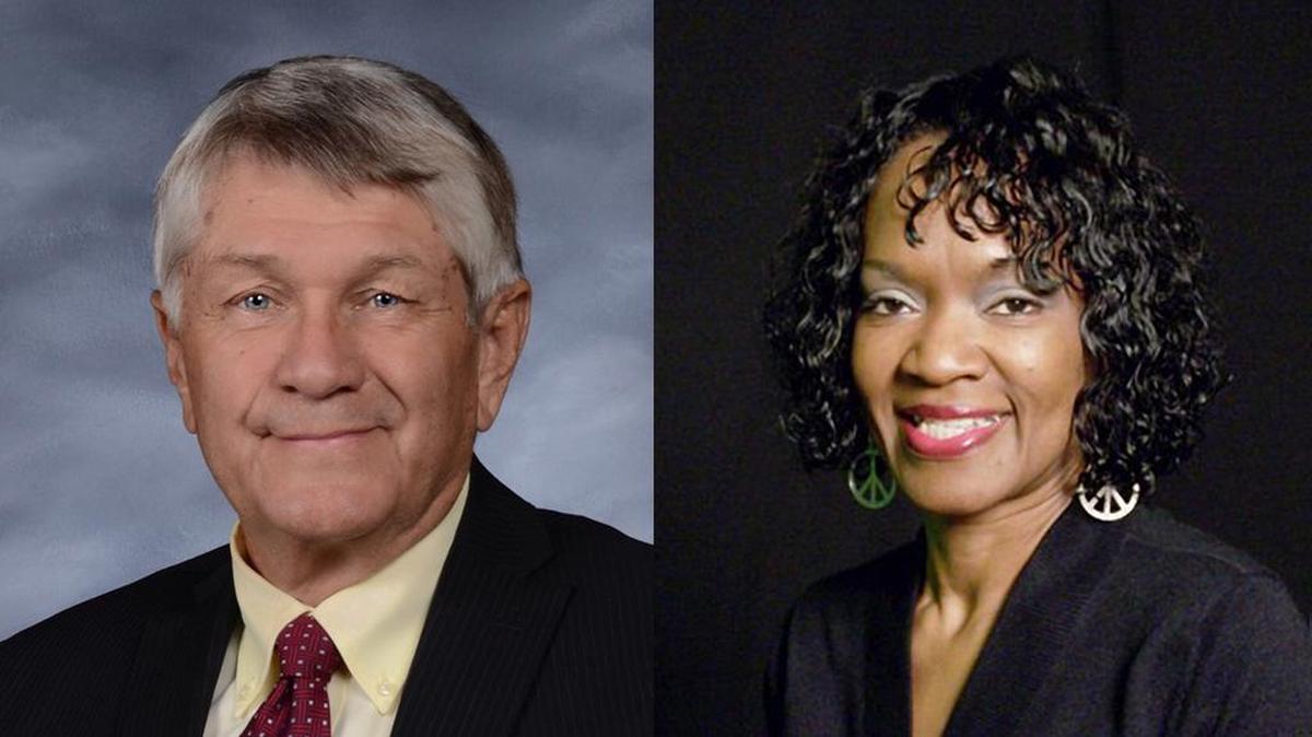 Bob Johnson and Gwen Grant