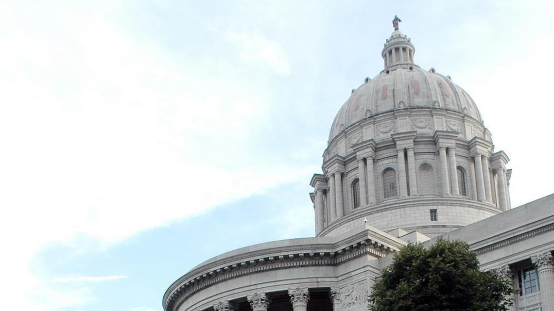 The state capitol in Jefferson City.