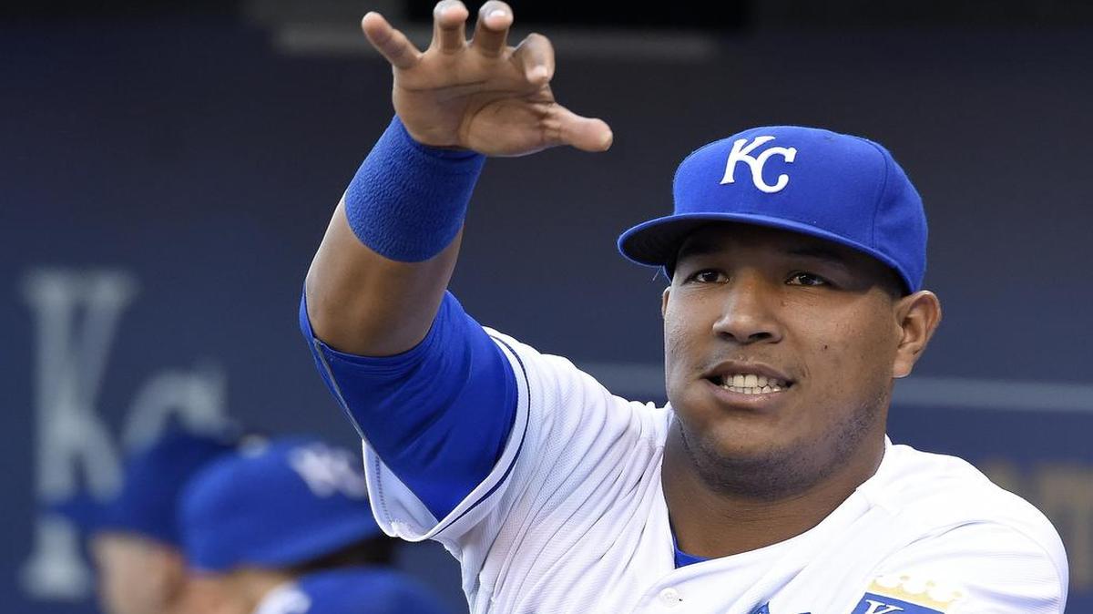 
Kansas City Royals catcher Salvador Perez.

