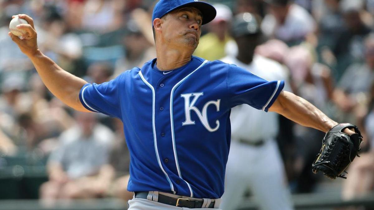 
Royals pitcher Jeremy Guthrie
