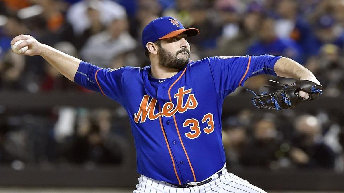 New York Mets starting pitcher Matt Harvey