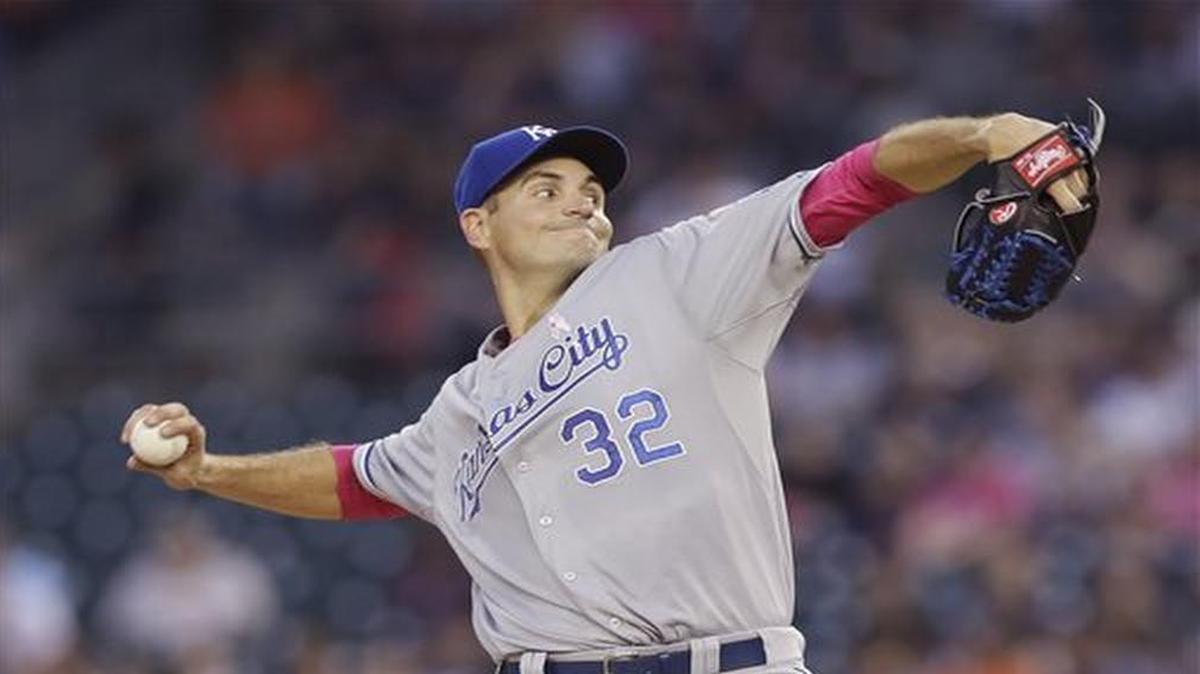 Royals pitcher Chris Young has yet to allow an earned run in two starts.