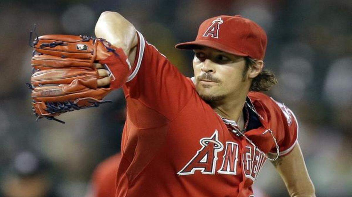 
Los Angeles Angels pitcher C.J. Wilson
