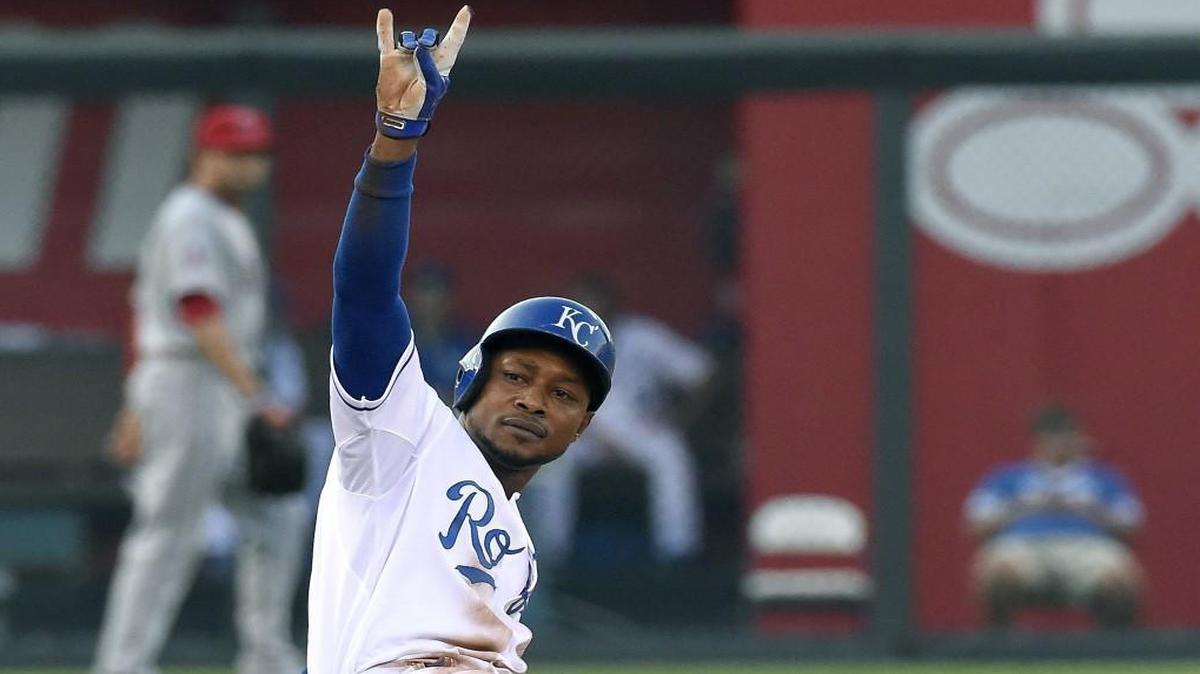Kansas City Royals right fielder Jarrod Dyson.