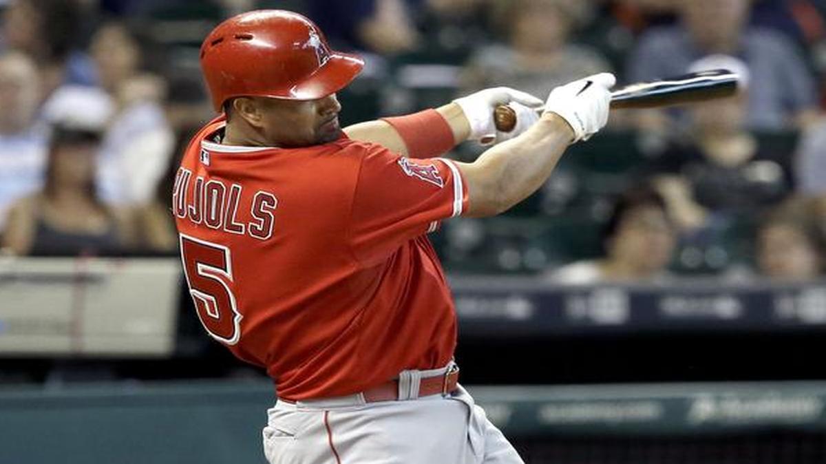 
Albert Pujols of the Los Angeles Angels.
