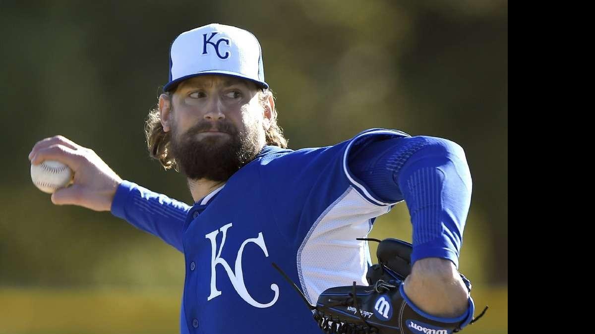 
Kansas City Royals pitcher Luke Hochevar
