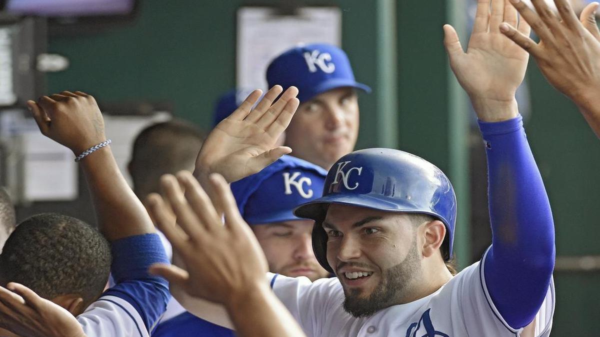 
Kansas City Royals first baseman Eric Hosmer.
