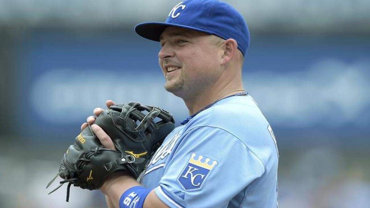 
Billy Butler will play first base Wednesday night against the Chicago White Sox.
