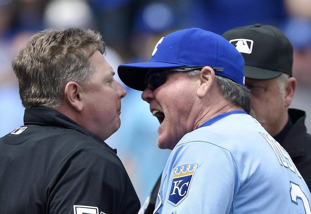 Kansas City Royals manager Ned Yost 