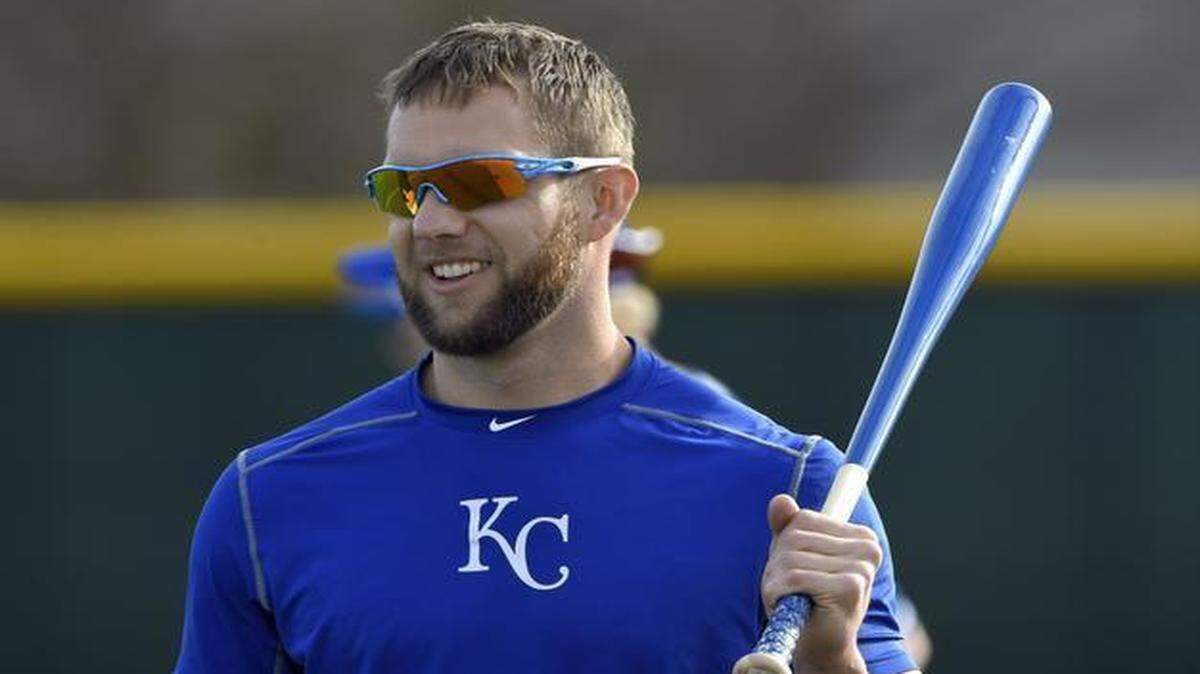 
Kansas City Royals left fielder Alex Gordon.
