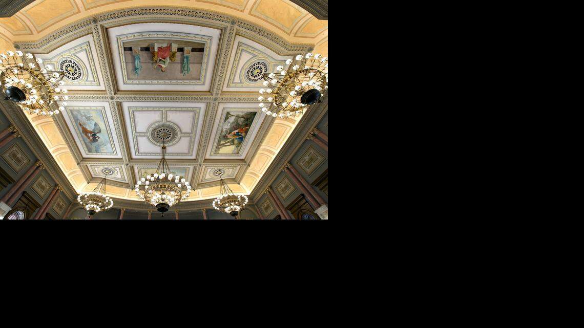 
The restored Kansas Capitol includes beautiful ceiling murals, but too many legislative actions have been upside down.
