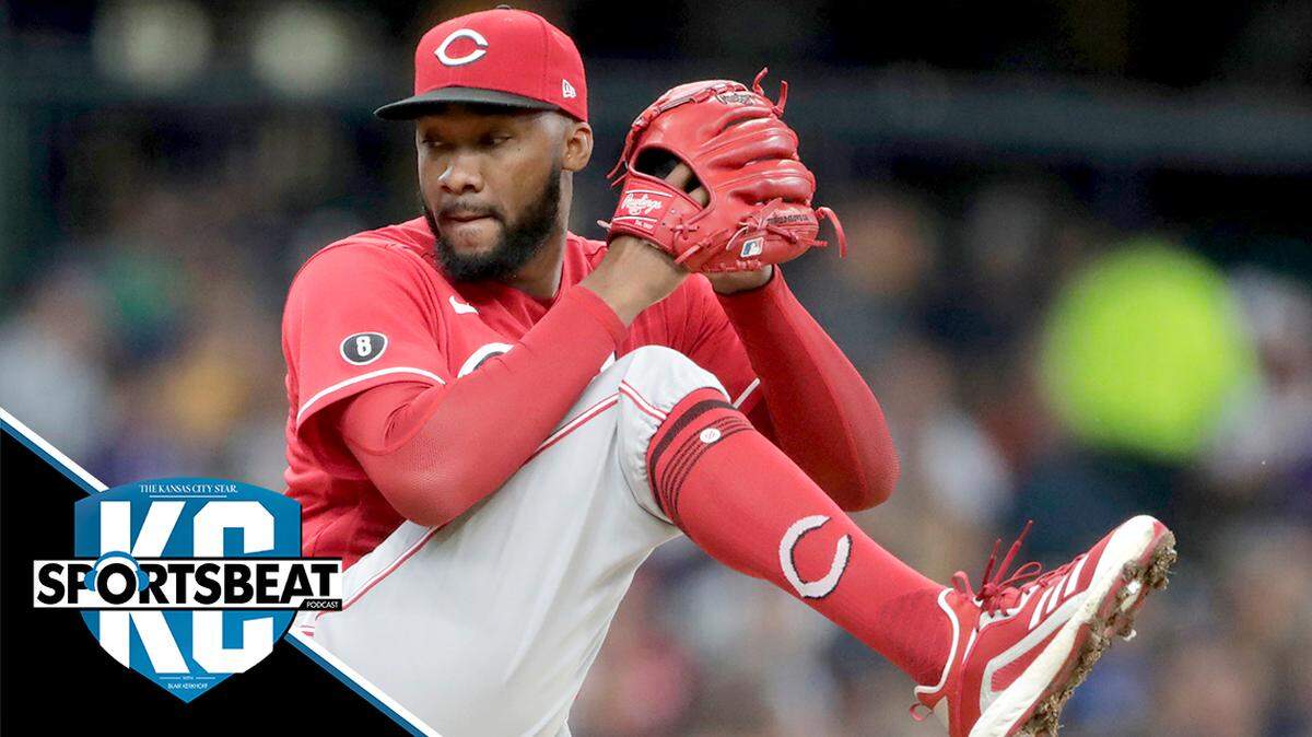 Cincinnati Reds’ Amir Garrett pitches during the sixth inning of a baseball game against the Milwaukee Brewers Sunday, July 11, 2021, in Milwaukee. (AP Photo/Aaron Gash)