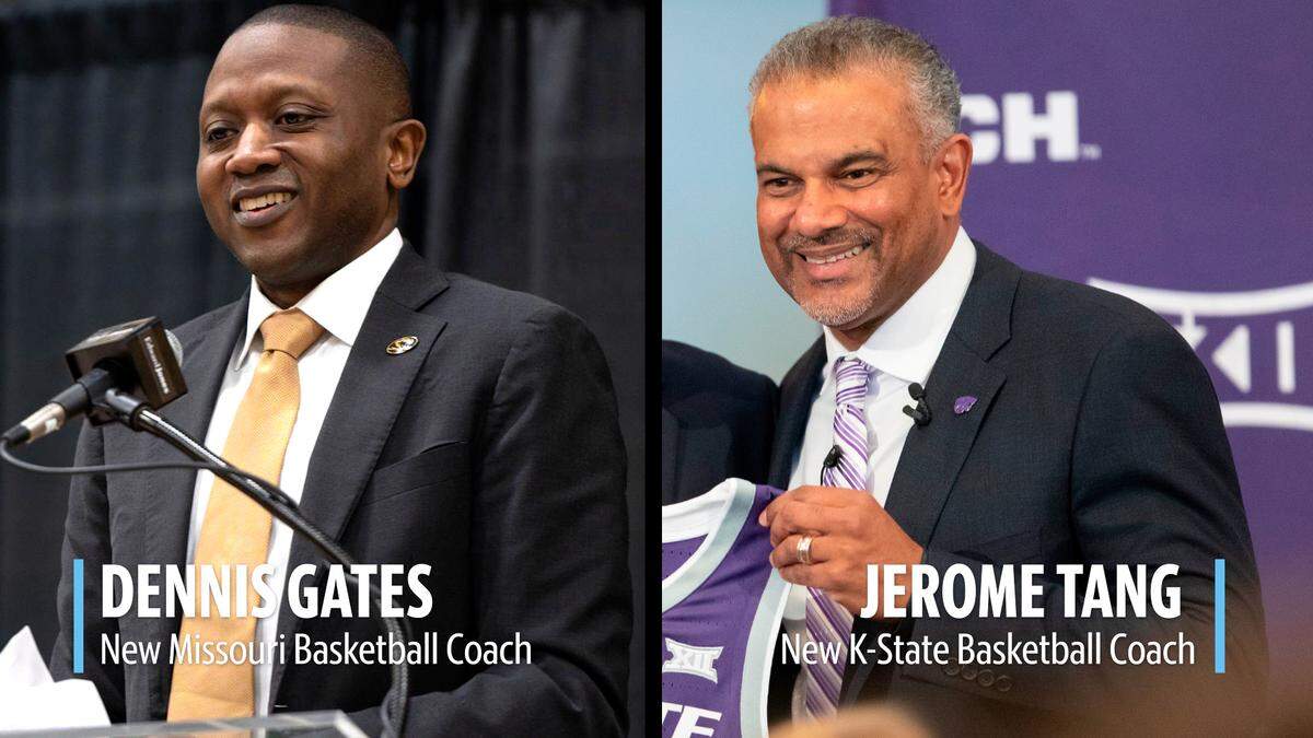 Kansas State hired Jerome Tang and Missouri hired Dennis Gates to take over their respective basketball programs.
