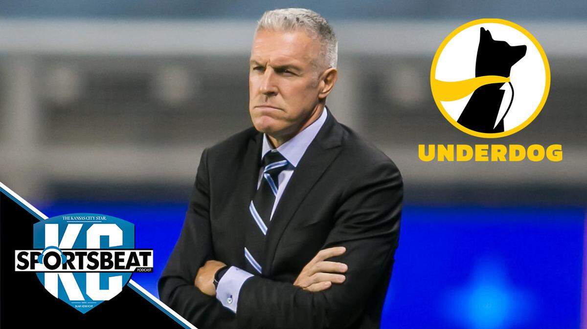 Sporting Kansas City Head Coach Peter Vermes watches the run of play during the game between Sporting Kansas City and Orlando City SC on Wednesday September 23, 2020 at Children’s Mercy Park in Kansas City, Kansas. (Nick Tre. Smith/Special to the Star).