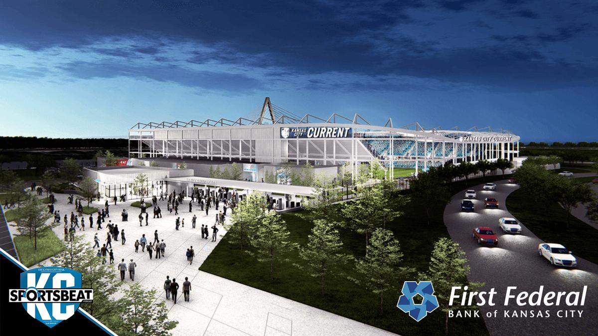 Rendering of downtown Kansas City Current stadium