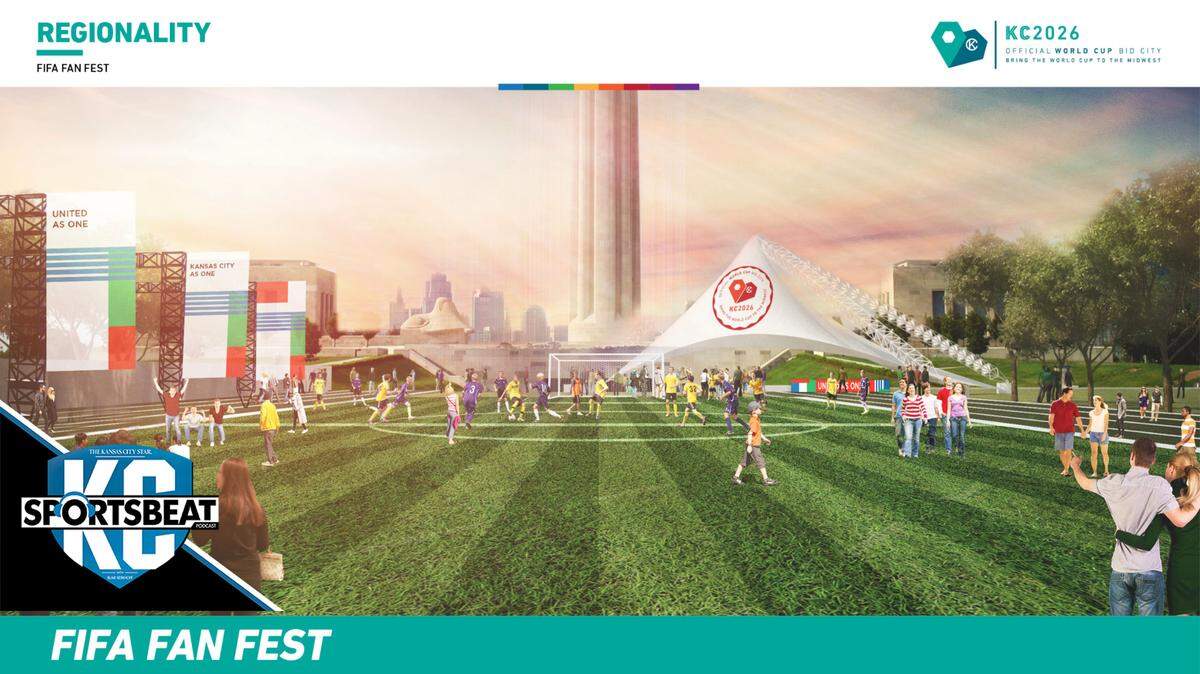 An image from the explanatory deck the Kansas City World Cup 2026 bid committee provided to FIFA soccer officials for evaluation of KC as a potential host city.