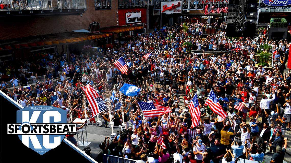 The celebration kicked into high gear when Kansas City was named one of the sites for the 2026 FIFA World Cup Soccer Thursday evening at KC Live in the Power & Light District. The list of United States cities that will play host to FIFA World Cup games in 2026 includes Kansas City, the world’s soccer governing body announced on Thursday. Kansas City is one of the U.S. cities awarded games for the global event that will be co-hosted with Mexico and Canada.