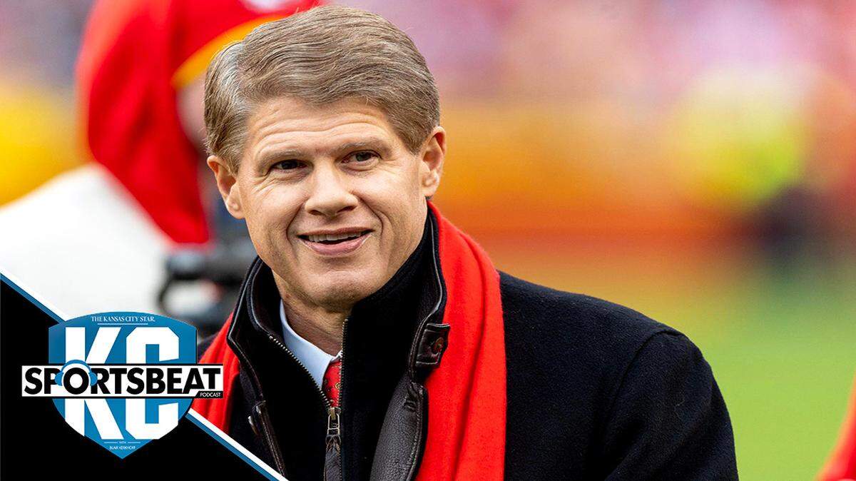 Kansas City Chiefs owner Clark Hunt stands on the sidelines before an NFL football game between the Kansas City Chiefs and the Los Angeles Rams at Arrowhead Stadium on Sunday, Nov. 27, 2022 in Kansas City.