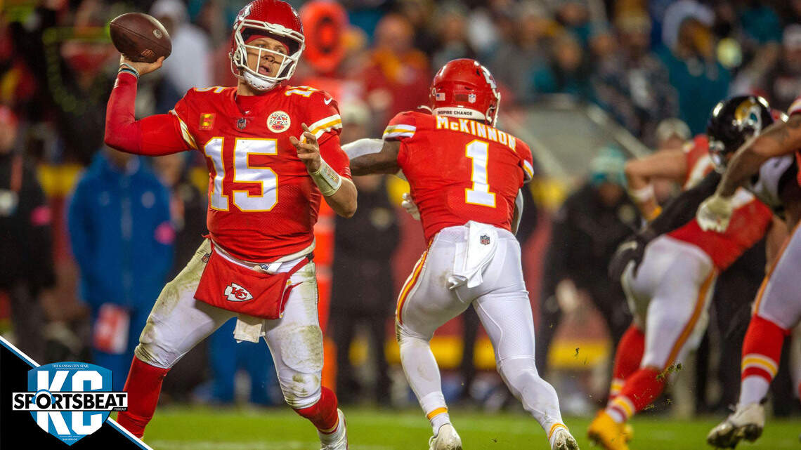 High-ankle sprain drama: Hear from Patrick Mahomes, Andy Reid on SportsBeat KC podcast
