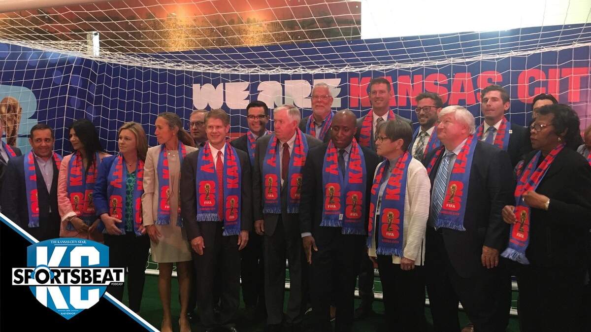 City officials including Mayor Quinton Lucas joined KC Chiefs CEO Clark Hunt at a press conference May 18, 2023