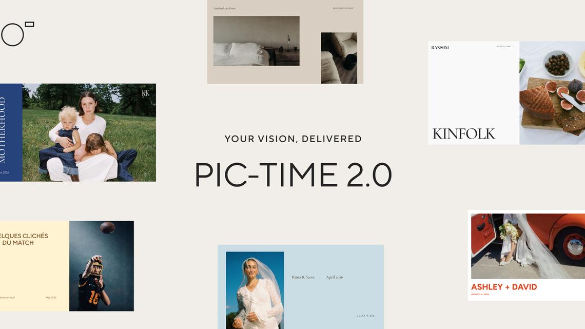 Introducing Pic-Time 2.0: The Gold Standard in Online Gallery Design for Professional Photographers 