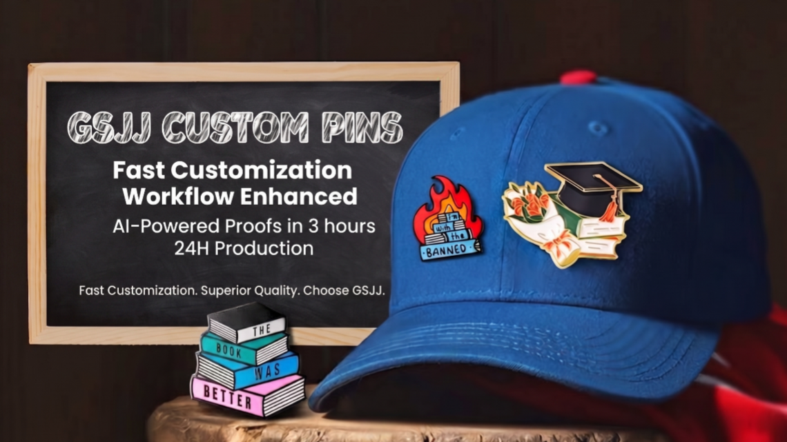 GSJJ Accelerates Custom Pin Production with Enhanced Fast Customization Workflow 