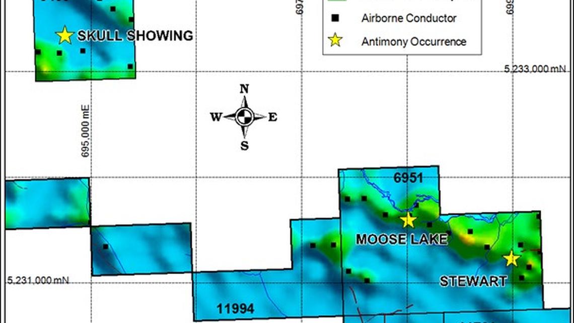 Slam Acquires Three New Antimony Showings in Bathurst Mining Camp 