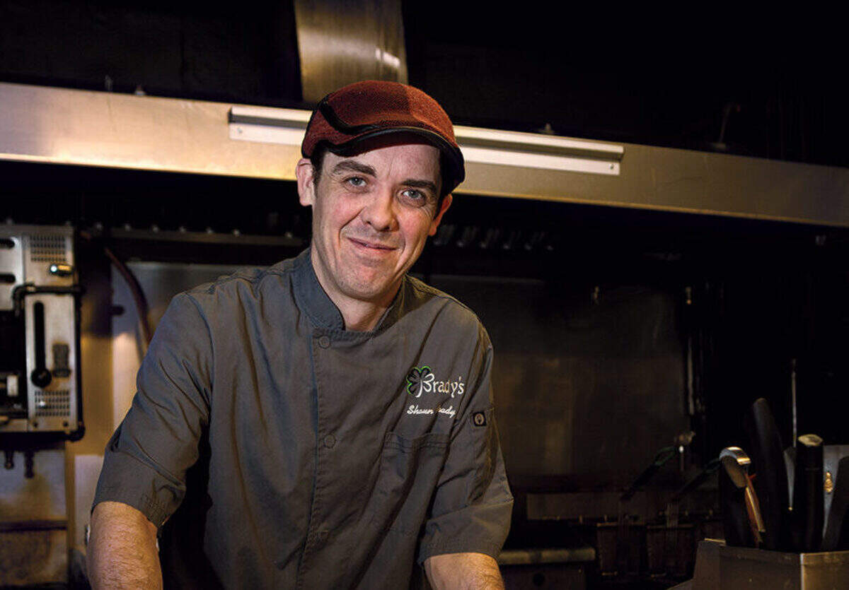 Shaun Brady, as pictured in 2019 when he worked as the chef at Brady’s Public House, was shot and killed outside his restaurant Brady & Fox on Aug. 28.