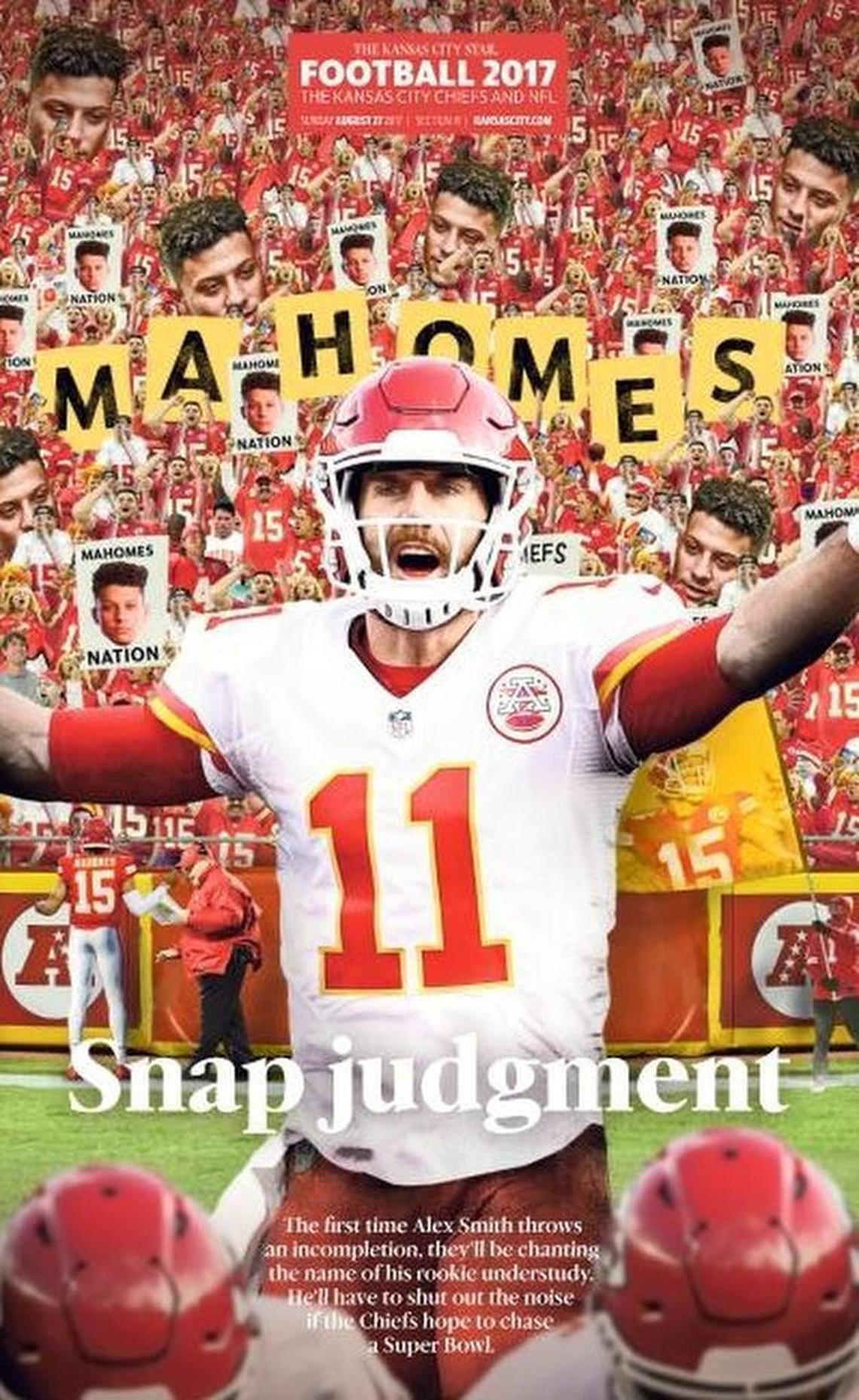 Once the season starts and things get rough, can starting Chiefs QB Alex Smith block out the noise calling for Patrick Mahomes to take his job?