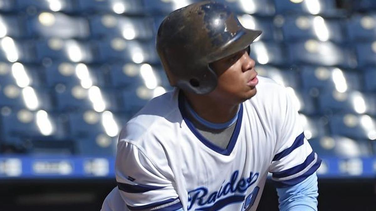 BJ Raiders designated hitter Tyler Cox, a Blue Valley West grad, was named the Ban Johnson League MVP Wednesday night in Overland Park.