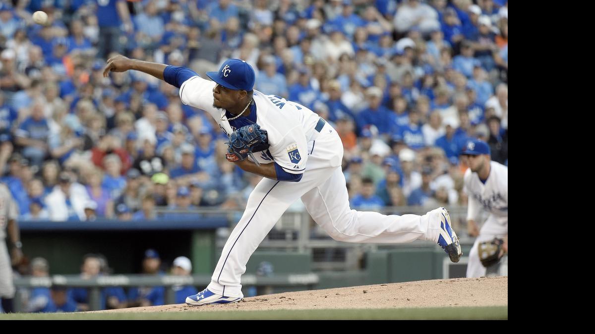 Royals pitcher Edinson Volquez 