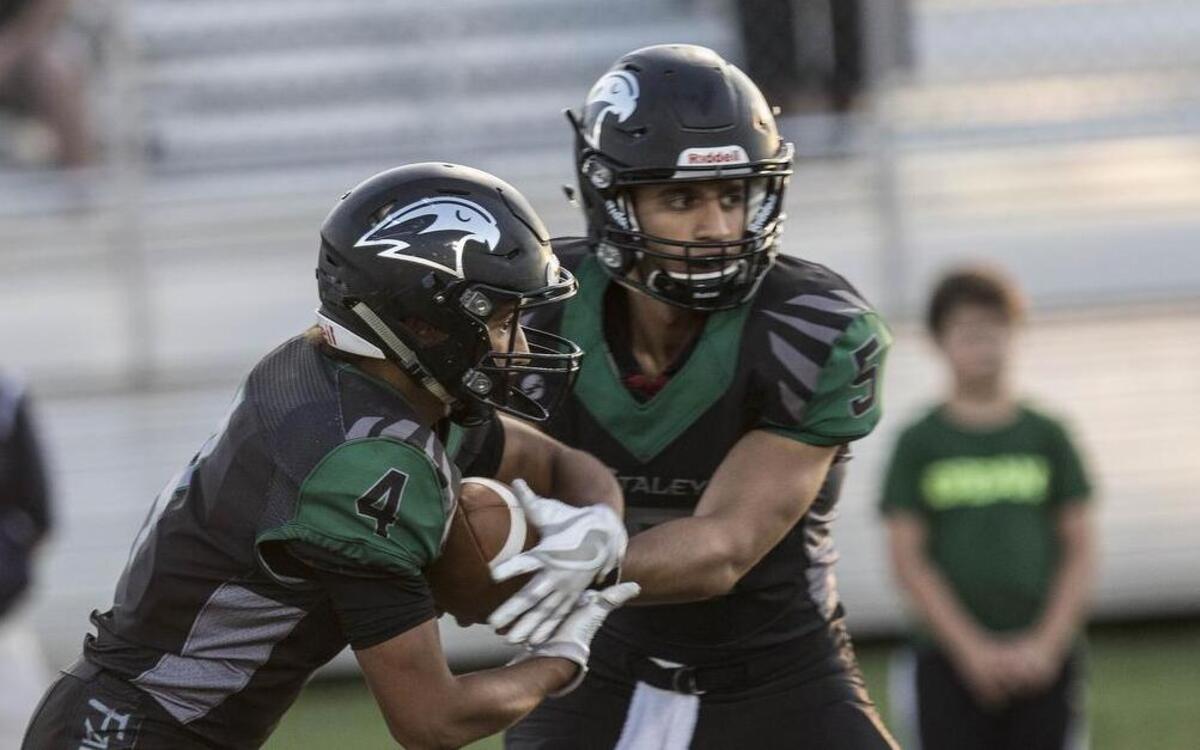 Staley High School football players took part in a jamboree last Friday night at Staley. Oak Park, North Kansas City and Winnetonka also took part in the jamboree.