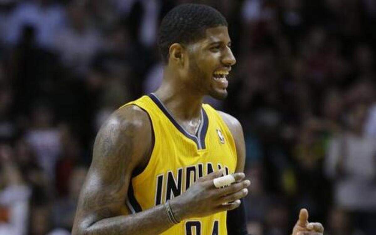 
Paul George of the Indiana Pacers.
