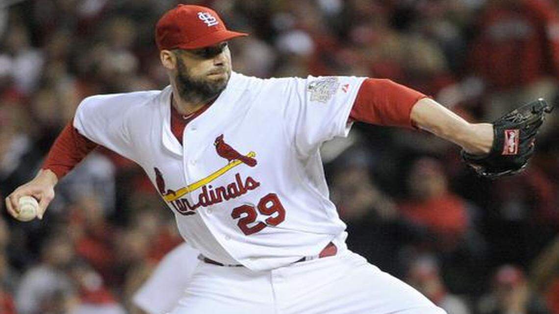 
Former St. Louis Cardinals pitcher Chris Carpenter will be among the 2015 inductees into the Missouri Sports Hall of Fame on Jan. 15 in Springfield.
