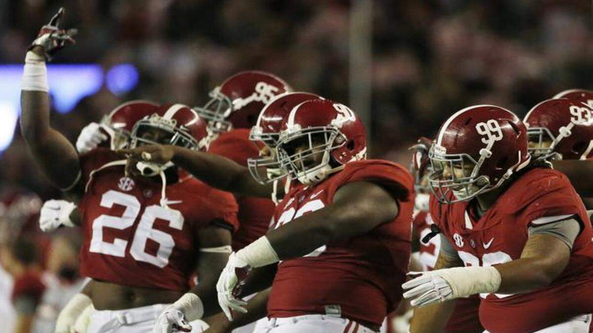 
Alabama is gunning for its fourth national championship in six years.


