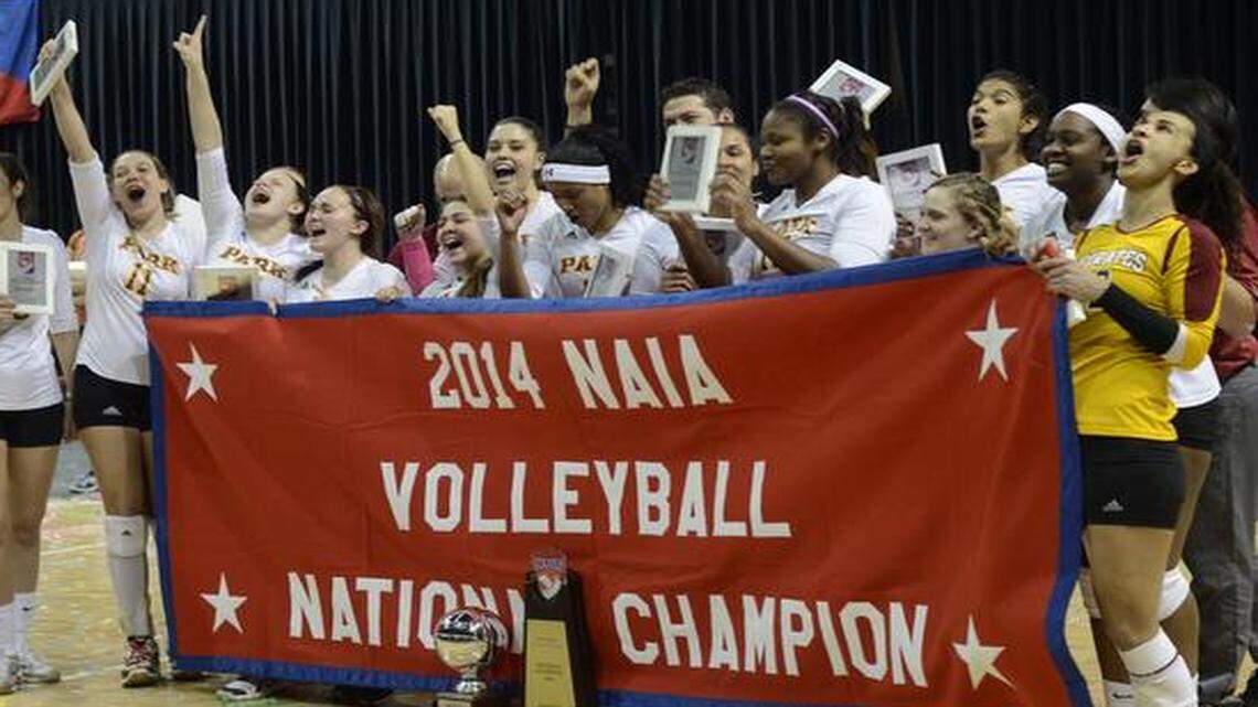 
The Park women’s volleyball finished the season 40-0 and won the program’s first NAIA championship Saturday night.
