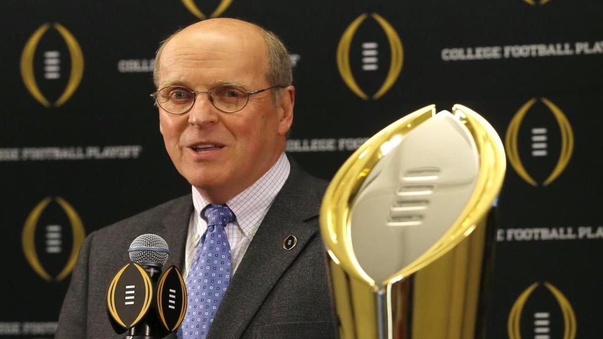 College Football Playoff executive director Bill Hancock.