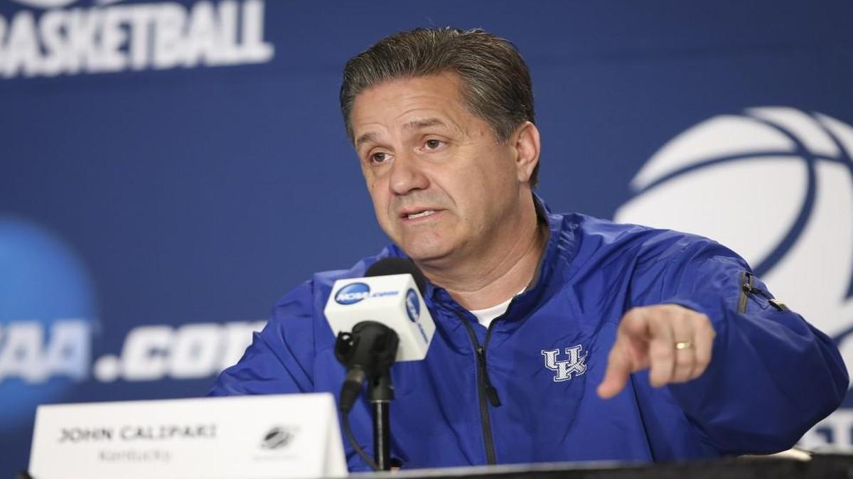 Kentucky head coach John Calipari.