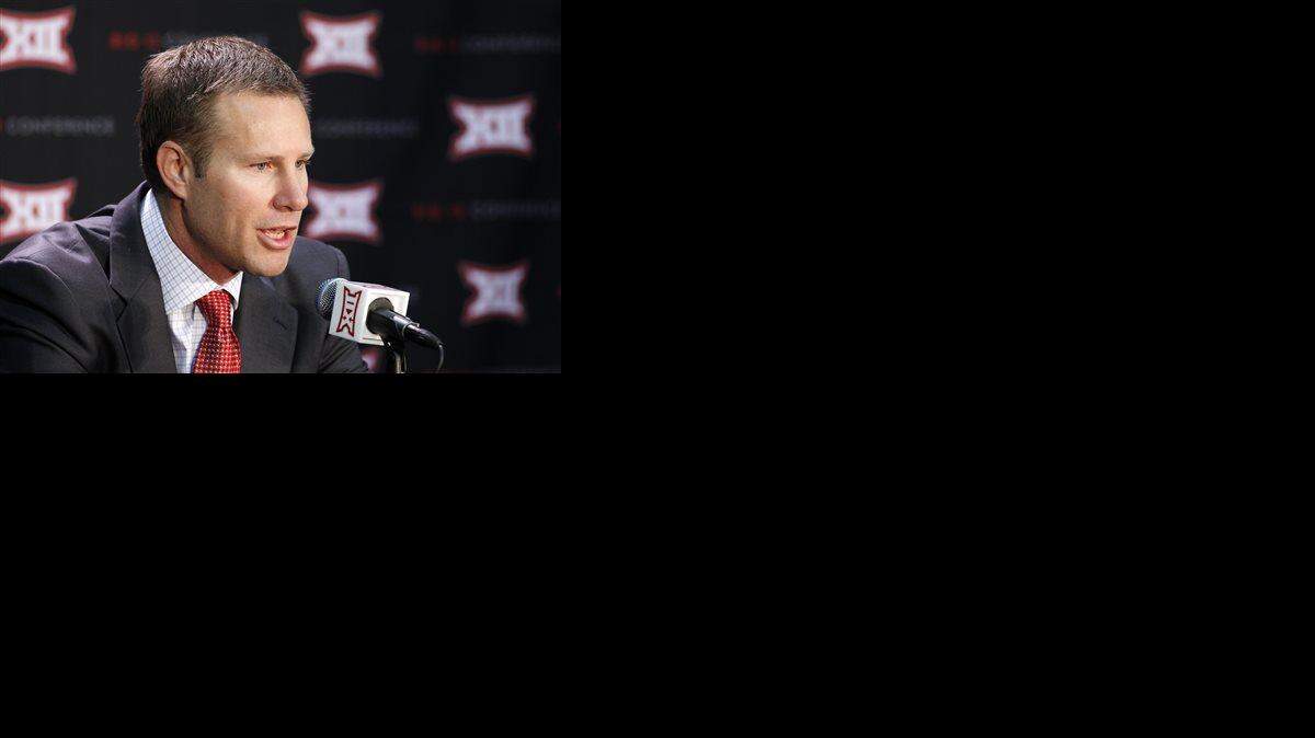 
Iowa State coach Fred Hoiberg talks about his team's upcoming NCAA men's college basketball season during a Big 12 Conference Media Day event at the Sprint Center in Kansas City.
