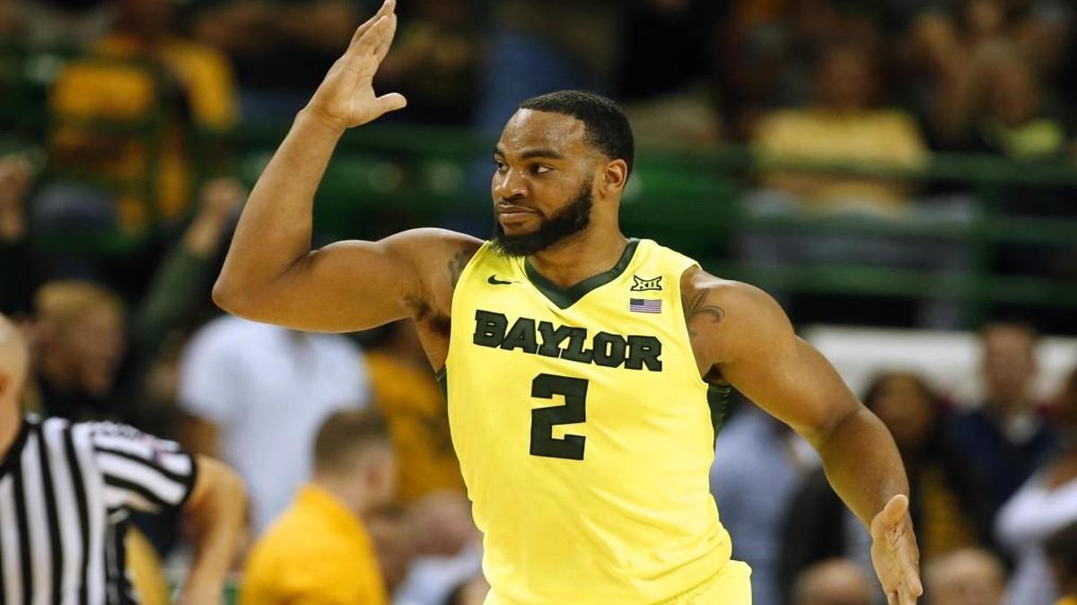 Baylor forward Rico Gathers.