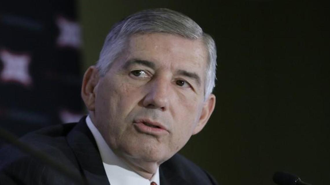Big 12 commissioner Bob Bowlsby.